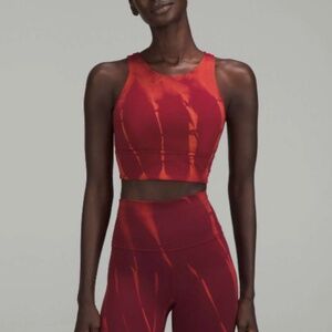 Lululemon Wunder Train Longline Bra Fade *Medium Support, C/D Cup Size 6